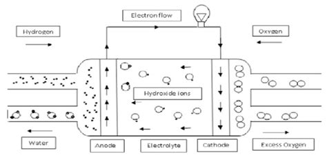 1 Schematic Diagram Of An Alkaline Fuel Cell Download Scientific Diagram