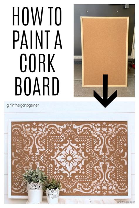 How To Paint Cork Board Paint Cork Board Diy Cork Board Paint Cork