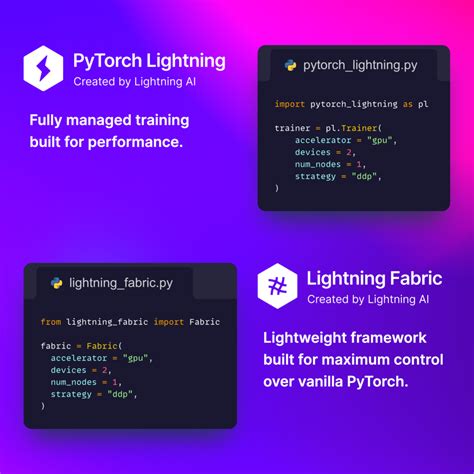 When To Use Pytorch Lightning Or Lightning Fabric Lightning Ai