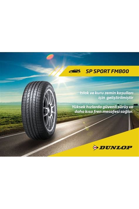 195/60R15 88V DUNLOP SP SPORT FM800 ***A*** KALİTE ÜRETİM: 2020 ...