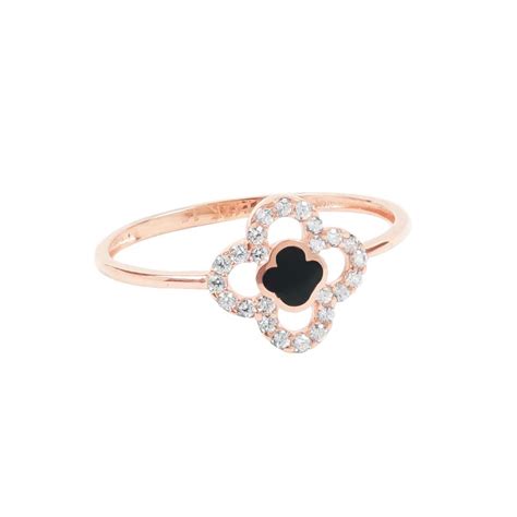 Cincin Emas HWT GOLD HELENA Collection CLK111 17K Rose Gold