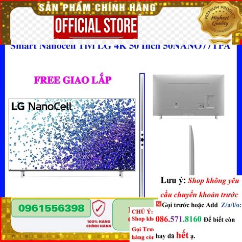 New Lg Nano Smart Tivi Nanocell Lg K Inch Nano Tpa