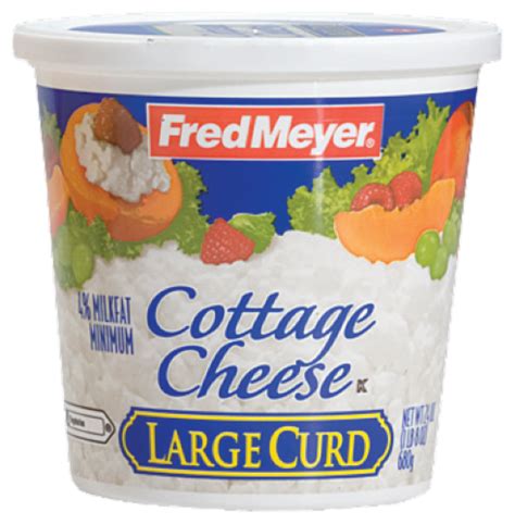 Fred Meyer Large Curd Cottage Cheese 24 Oz Kroger