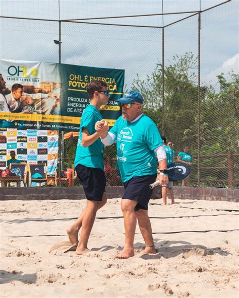 Veja Como Foi O Torneio Interno De Beach Tennis Do P Na Areia