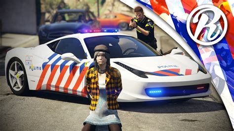 GTA5 LIVE POLITIE PATROL IN EEN FERRARI Royalistiq Livestream