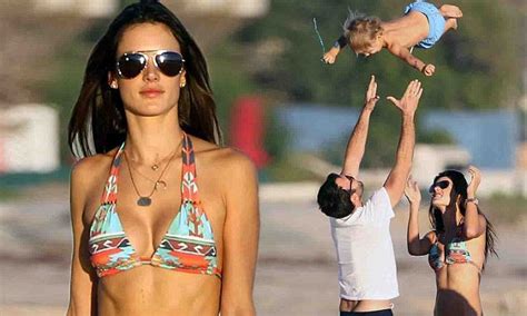 Alessandra Ambrosio Shows Bikini Body Ahead Of Victoria S Secret Show