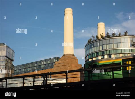 The Newly Redeveloped Battersea Power Station Nine Elms Vauxhall