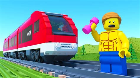 LEGO Train Gym Fail - YouTube