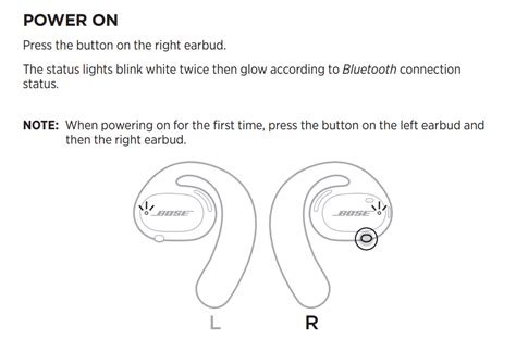 Bose Sport Open | Pairing Manual & Instructions