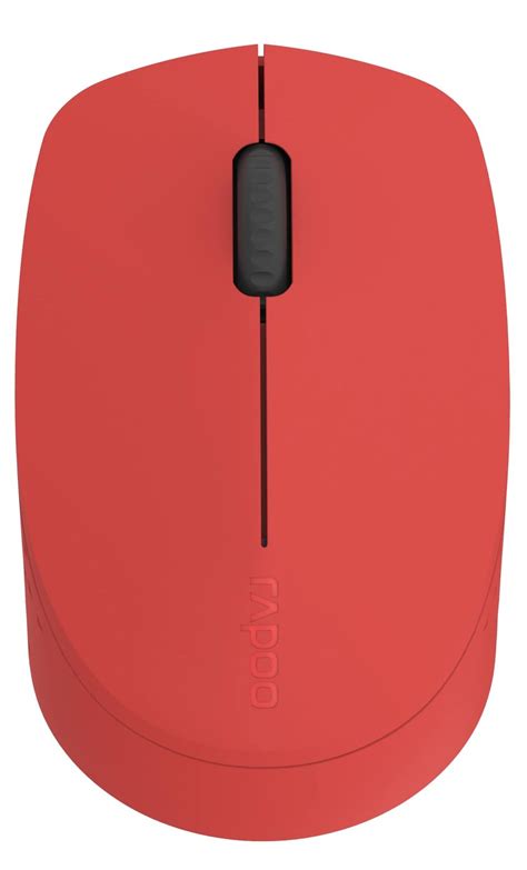 Rapoo M100 Silent Multi Mode Wireless Mouse Red 2192734 Argos