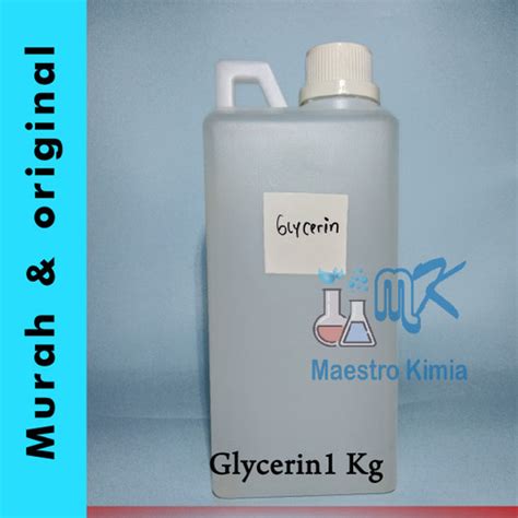 Jual Glycerin Vegetable Glycerine Gliserin Glycerol Gliserol 98 Kota Depok Maestro