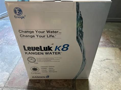 Enagic Kangen Water Leveluk K Dispositivo Filtraggio E Ionizzazione