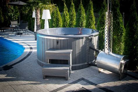 Balia Ogrodowa Jacuzzi Hot Tuba Bania Gor Ca Beczka Dysze Hydromasa