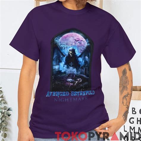 Rare Vintage Avenged Sevenfold Nightmare Shirt - TokoPyramid