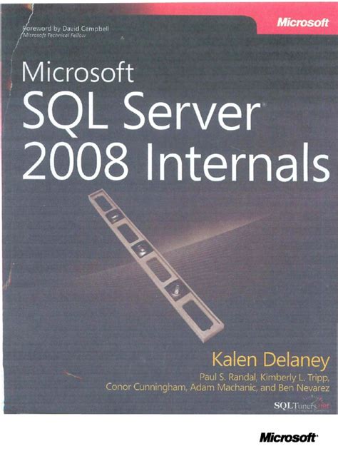 Sql Server 2008 Internals Pdf Microsoft Sql Server Databases