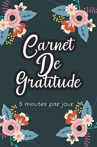 Carnet de gratitude 5 minutes pour se réveiller avec un sourire de