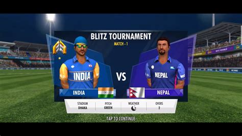 Wcc3 India Vs Nepal Bliz Tournament Match1 World Cricket Championship