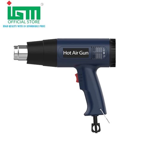 Jual IGM Hot Air Gun Hot Gun Alat Pemanas Stiker Kaca Film 2000W Electric Hot Air Gun 220V