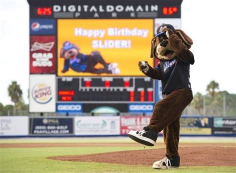 Slider St Lucie Mets Mascot Class A Advanced Florida State League