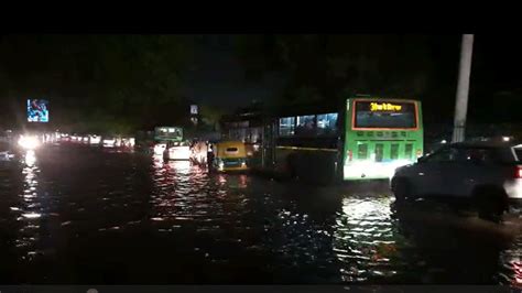 Delhi Ncr Rain City Became Waterlogged The Roads Was A Long Jam Weather