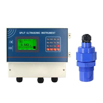 Qdw A Digital Lcd Display Ma Rs Output Ultrasonic Water Level