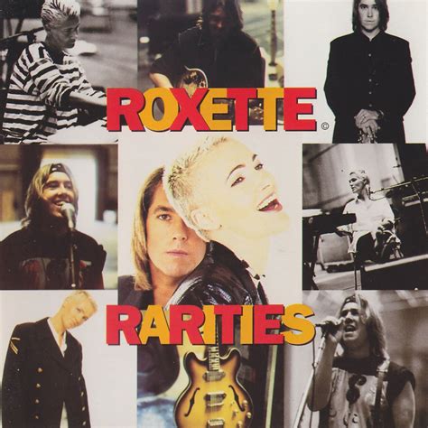 Car Tula Frontal De Roxette Rarities Portada