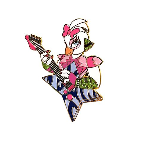 Five Nights At Freddy S Glamrock Chica Enamel Pin Distinct Pins