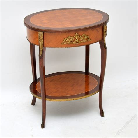 Antique French Inlaid Parquetry Side Table Antiques Atlas