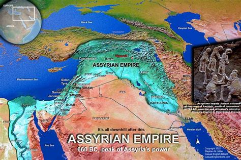 Assyrian Civilization Map