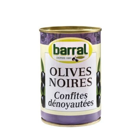 Olives Noires Confites D Noyaut Es Barral La Boite De G Net