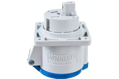 Встраиваемая розетка Mennekes 32А 220V 1P+N+E IP44 1395 - выгодная цена ...