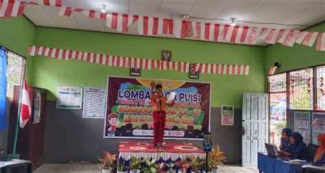 Siswa MIN 5 Palangka Raya Ikut Lomba Baca Puisi MIN 5 Kota Palangka Raya