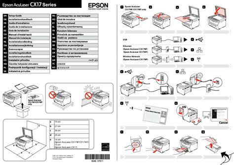 Notice Epson Aculaser Cx Wf Imprimante Multifonction Laser Trouver