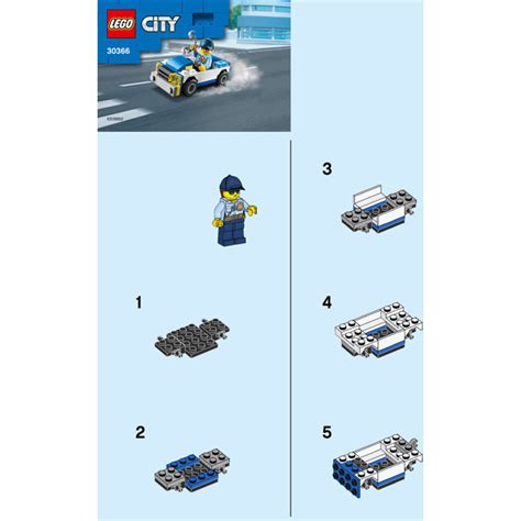 LEGO Police Car Set 30366 Instructions | Brick Owl - LEGO Marketplace