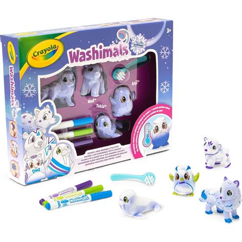 Crayola Washimals Artic Adventure Mago Biribago Giocattoli