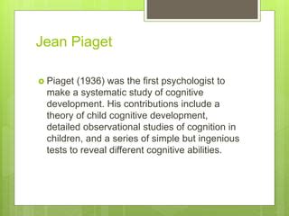 Jean Piaget Concept Clearance Ladorrego Ar