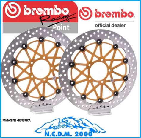 CP DISQUES BREMBO RACING Avant Yamaha 1000 YZF R1 Sp 2006 EUR 687 30