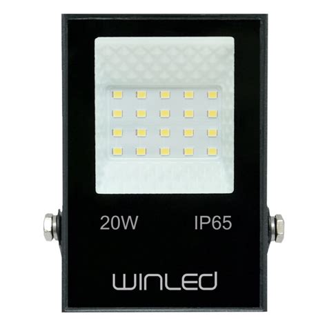 WRE 009 REFLECTOR SLIM LED SMD EXTERIOR BLANCO FRÍO 20W Innlite MX