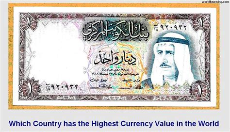 Top 10 Countries With Highest Currency Value In The World - Business ...