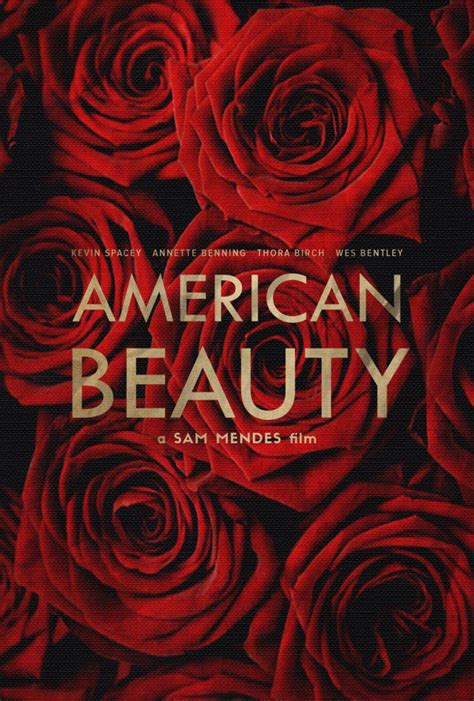 American Beauty Movie Poster Edward Julian Moran Ii American