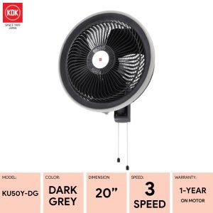 KM Lighting Category Wall Fan