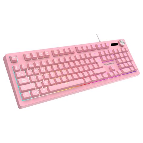 Playmax Pink Taboo RGB Backlit Gaming Keyboard - JB Hi-Fi