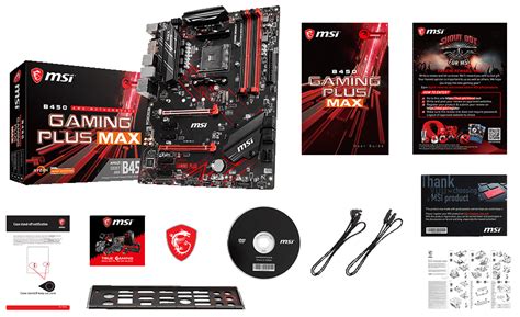 Материнская плата MSI B450 GAMING PLUS MAX (sAM4, AMD B450) купить с ...
