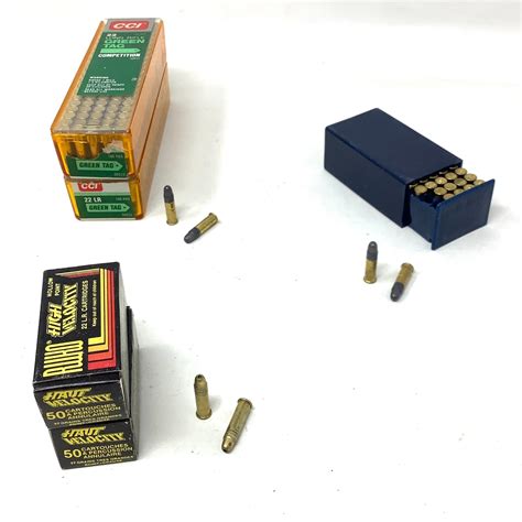 Assorted 22 Lr Ammunition Approx 350 Rounds