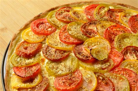 Tarte La Tomate Et La Moutarde Ma Cuisine Sant Recette Tarte