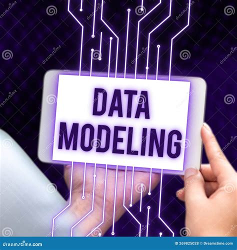 Escritura De Modelos De Datos De Texto Proceso De Ideas Empresariales