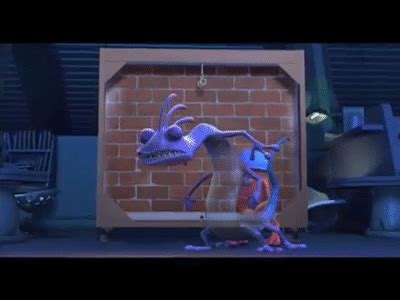 Monsters Inc - Scare Floor - Disney Pixar Movie Trailer on Make a GIF