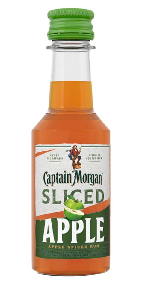 Captain Morgan Sliced Apple Rum Mini 50 Ml Shipt