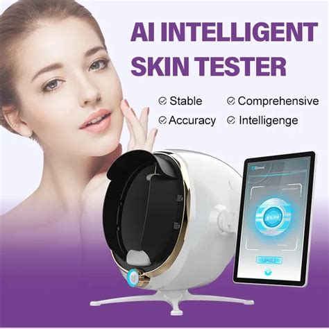 Newest Ai Magic Mirror Skin Analyzer Detector Eight Spectrum D Facial