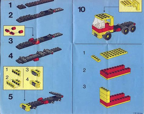 Free Lego Truck Instructions - bandalargagiovani